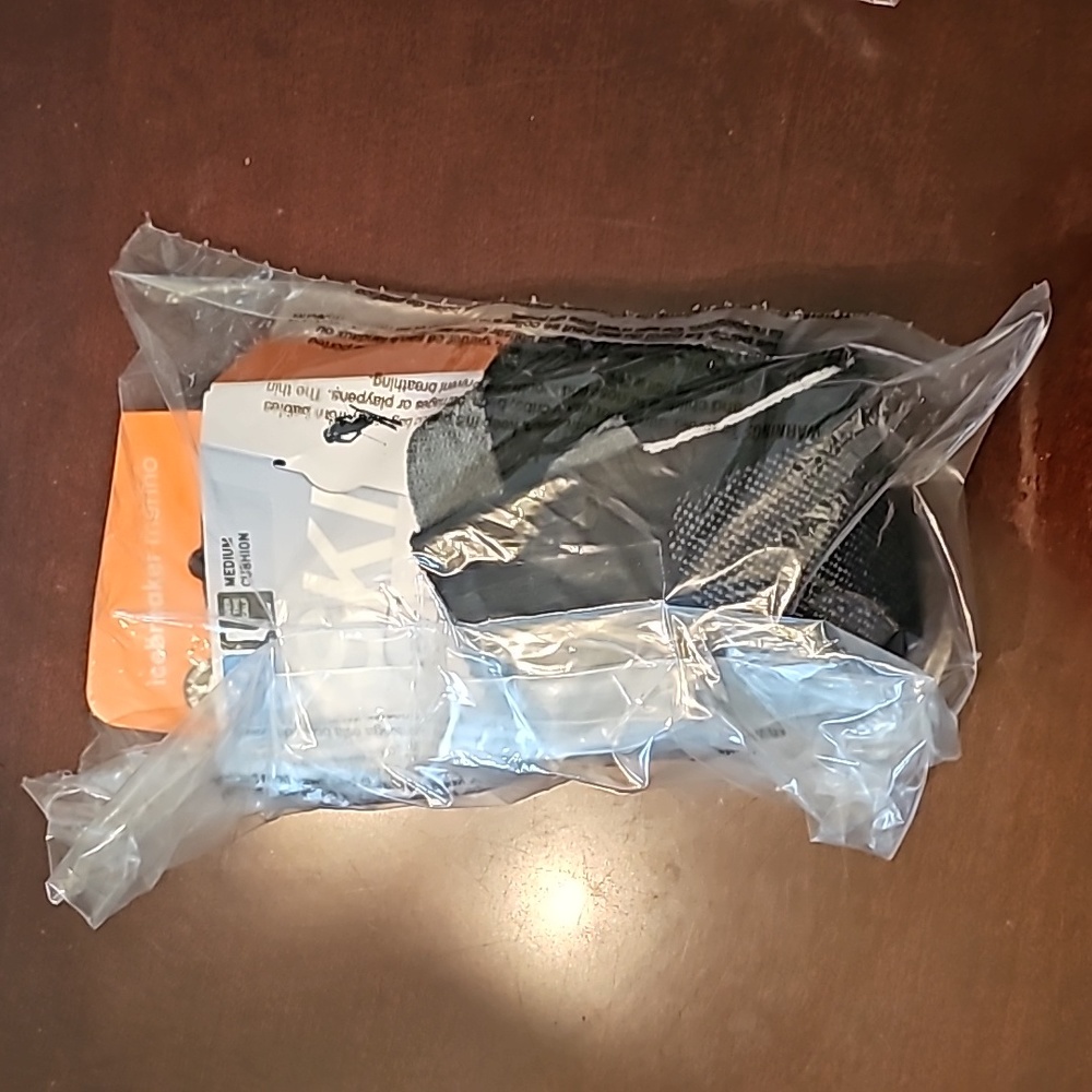 Black Merino Wool Socks XL